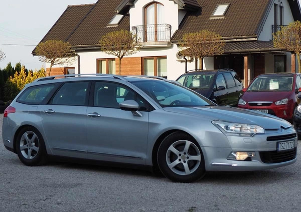 Citroen C5 cena 21900 przebieg: 165000, rok produkcji 2009 z Karlino małe 667